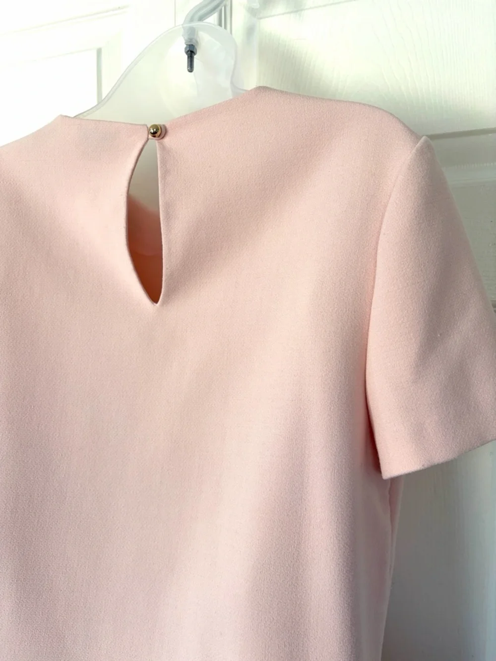 Kate Spade Women’s Top Alexandria Pink Rhinestone Embellished Shirt Size 8